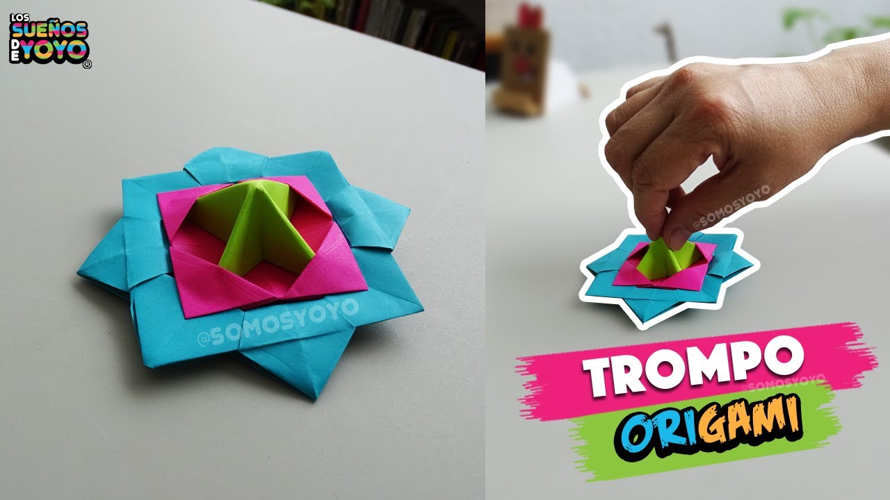 Trompo de papel (ORIGAMI)