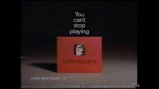 Scattergories Board Game Commercial (1994)