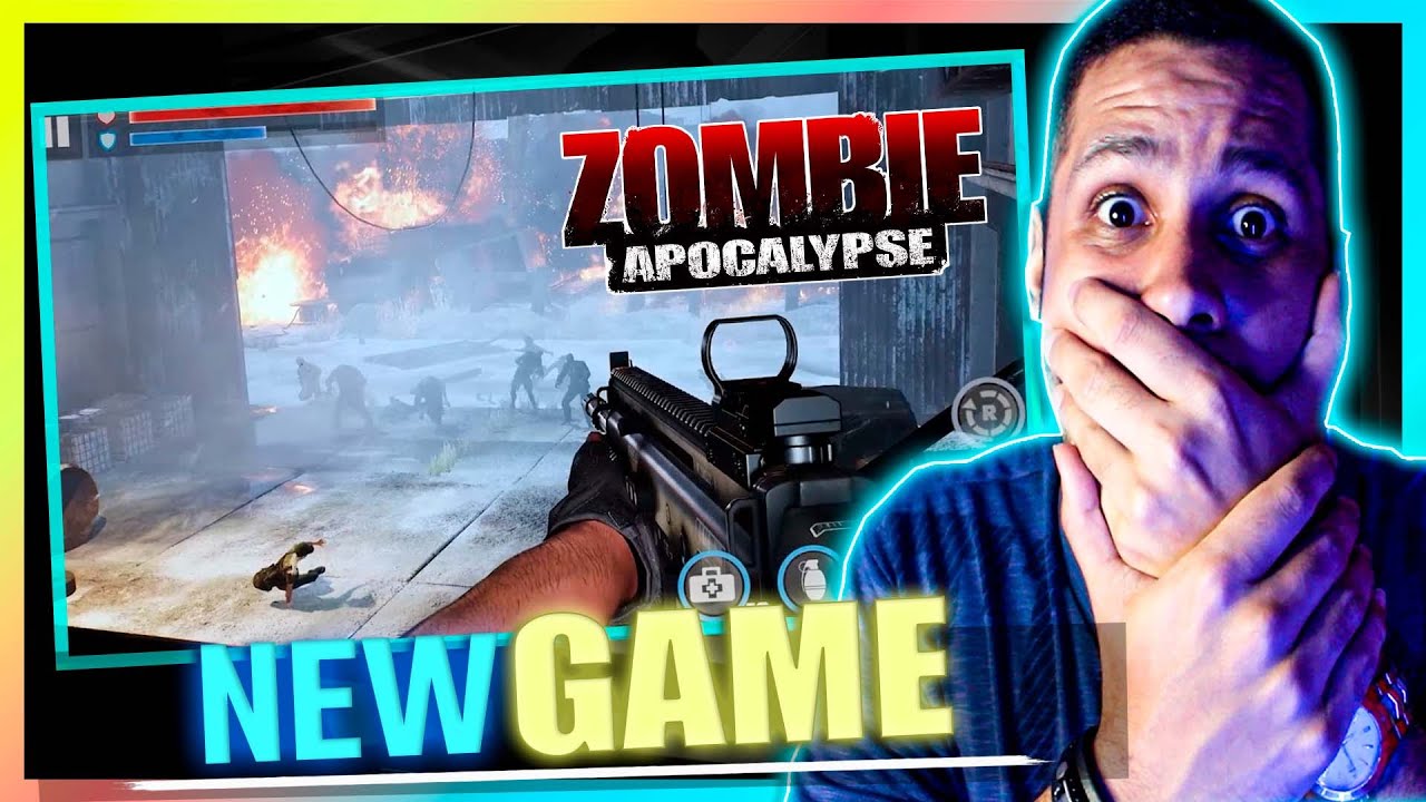 ZOMBIE APOCALYPSE – TESTEI ESSE JOGO MOBILE DE TIRO E SOBREVIVÊNCIA