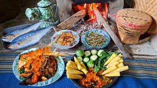 Download Lagu JOS GANDOS MASAK IKAN PULAU SERIBU OLEH OLEH DARI PAK HAJI‼️TUMIS KUCAI SAMBEL MENTAH TAHU PEDAS MP3