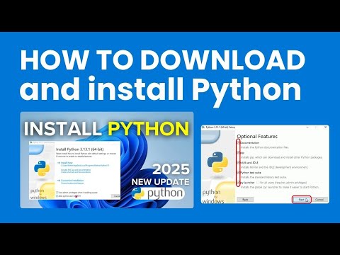 Download and install Python 3.13.2 on Windows (Latest 2025 Update) | Python 3.13.2 Installation