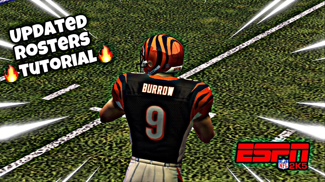 Updated Rosters Tutorial For NFL2K5 (PCXS2) on Xbox Series X Tutorial🔥 ...