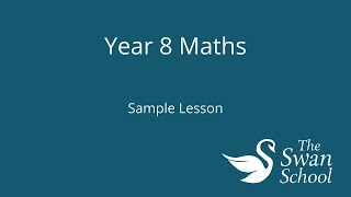 Sample Lesson - Year 8 Maths (Sequences)