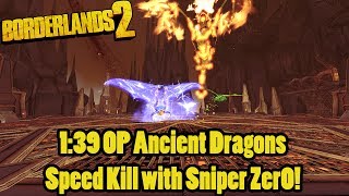 Borderlands 2 1:39 OP 8 Ancient Dragons Raid Boss Speed Kill