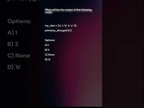 Python Quiz: Can