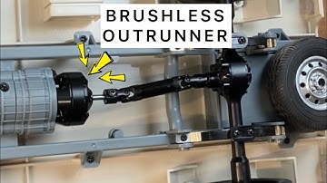 WPL D12 brushless conversion: direct drive stock receiver