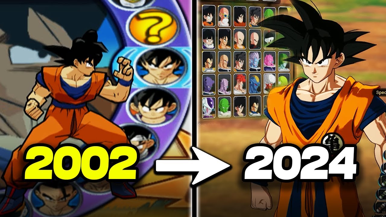 The Evolution of Dragon Ball Character Select Screens (2002–2024)