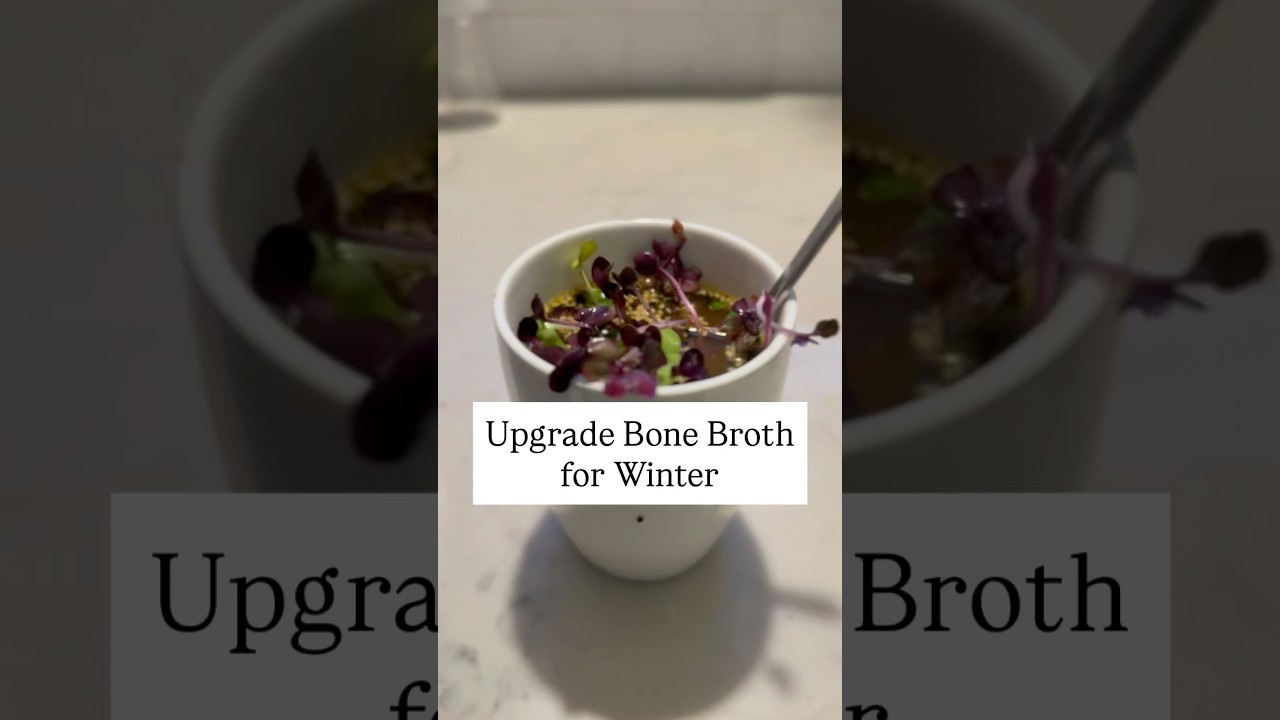 Supercharge your bone broth for winter! 