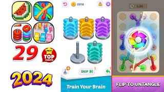 Park Match!, Color Pin Block!, Tangle Rope 3D!, Color Sort : Brain Puzzle Game! | Next Top Charts screenshot 1