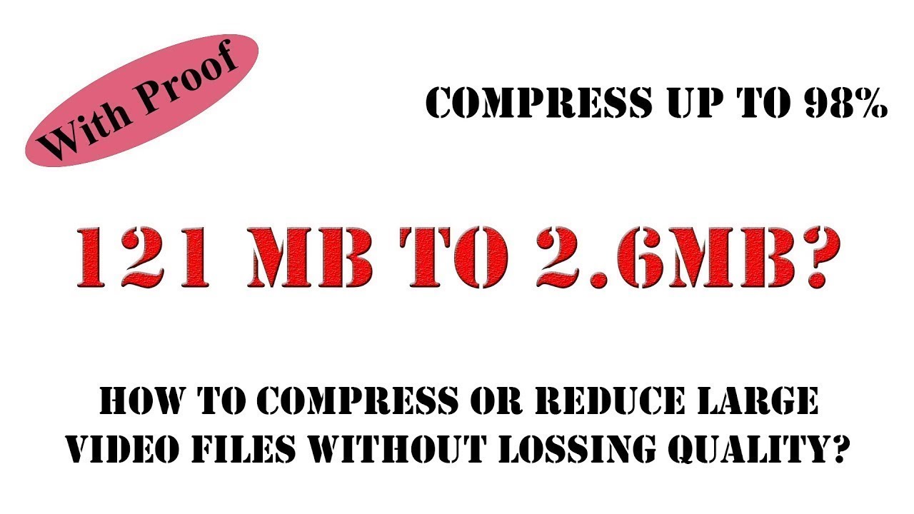 compress video files compress video files