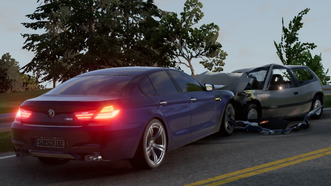 Am DISTRUS complet un BMW M6 F13 în BeamNG.drive!!