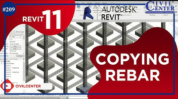 Revit Structure : 11. Copying Reinforcements from one member to similar one in Revit..