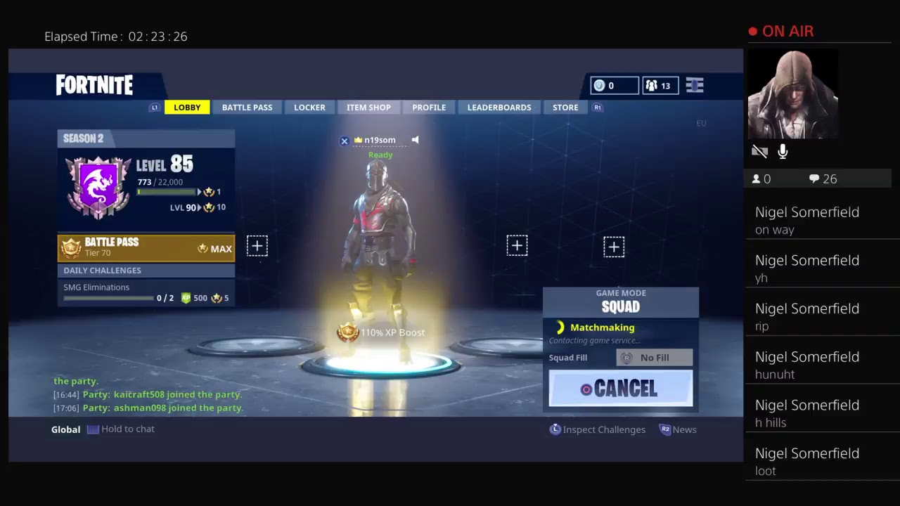 Ryry MS Fortnite trying to win part 2 with Luke