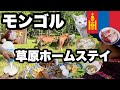 モンゴルの遊牧民の家に泊まってみた/草原で暮らす遊牧民グルメ/牧畜で馬と羊を管理する