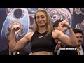 Cecilia Braekhus vs. Aleksandra Magdziak-Lopes Final Weigh In