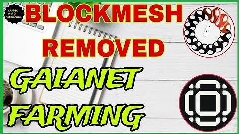 GAIANET AIRDROP & BLOCKMESH REMOVAL ISSUE @cryptotamilassistance  #blockmesh #gaianet #neural