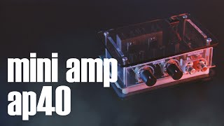 MINI AMPLIFICADOR MBORG AP40 ‹ review ›