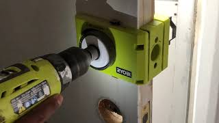 Wood/Metal Door Lock Installation Kit | bore hole to install new door lock