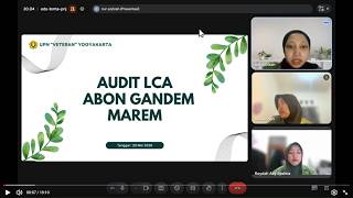 Mata Kuliah Teknologi Hijau | Audit Life Cycle Assessment (LCA) Produksi UMKM Abon Gandem Marem