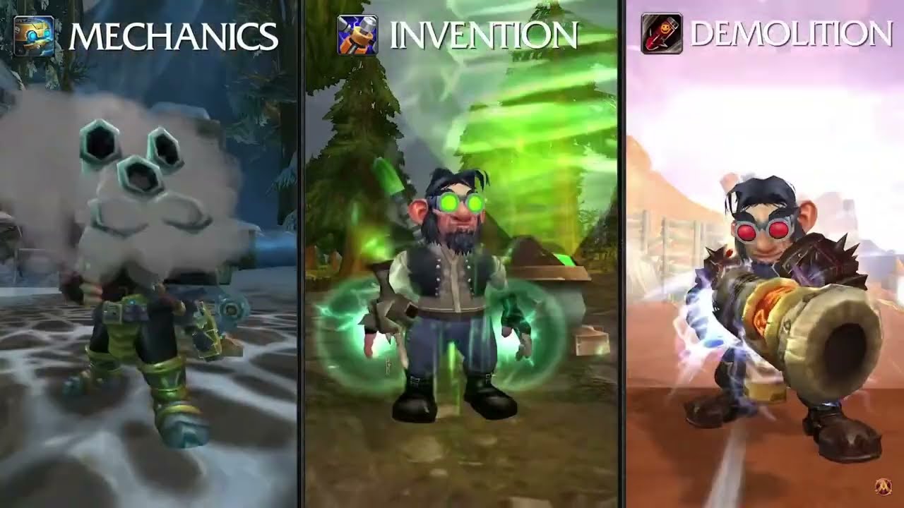 New WoW Class Tinker - Conquest of Azeroth (Русский перевод, ИИ)