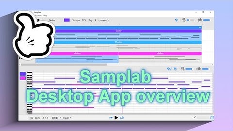 Samplab Round 2:  Desktop Application.  It