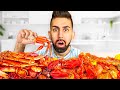 Trying SEAFOOD BOIL For The First Time!!! (Mukbang)