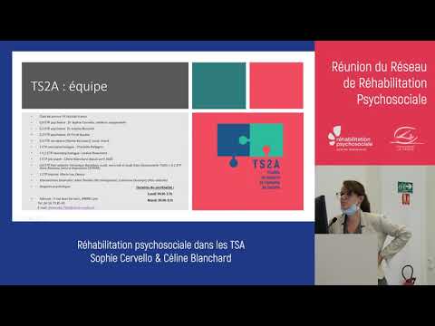 Conférence : réhabilitation psychosociale dans les TSA