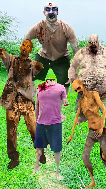 Zombie 🧟 vs 🦠village🔫 boy and girl#shorts #shortvideo #zombie #trending #youtubeshorts