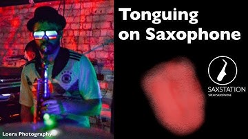 Tonguing on saxophone   saxophone articulation beginning lesson
