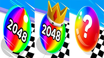 Ball Run 2048 VS Ball Merge 2048 VS Ball Master 2048 - All Levels SpeedRun Gameplay Android iOS Ep3