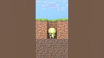 How Deep Can We Dig? - Maizen Animation Cartoon #shorts #animation