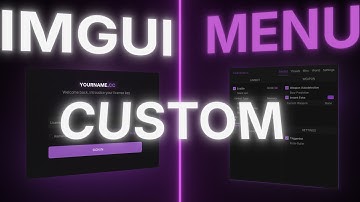 IMGUI LOADER AND MENU