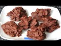 Rocas de chocolate - Recetas de Postres Fáciles