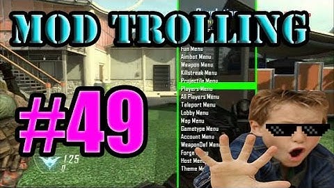 Black ops 2 Mod Trolling #49 "Crazy Reactions"