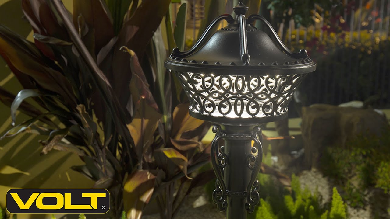 VOLT® ShadowMaster LED Path & Area Light Landscape Lighting YouTube