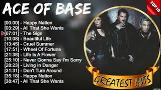 Ace Of Base Greatest Hits Popular Songs - Top Dance Pop Playlist Ever