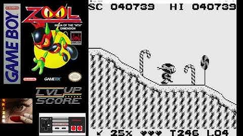 HIGHSCORE - Zool - GameBoy 114334pts (Hard)