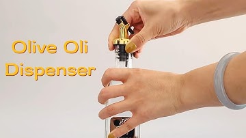 250ML 500ML 750ML Square Olive Oil Glass Dispenser Bottle with Pour Spout for Kitchen