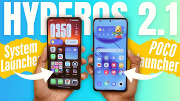 OMG HyperOS 2.1 System Launcher & POCO Launcher Gets a New Update 🚀 Super Smooth Animations ✅