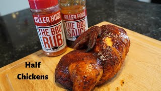 Smoked Half Chicken | How to Smoke Chicken | Gateway Drum Smokers by Sweet & Savory BBQ 15,877 views 4 years ago 8 minutes, 53 seconds