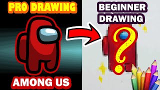 Drawing Among Us Imposter Step By Step Beginner Guide - Daily Drawing Tutorial