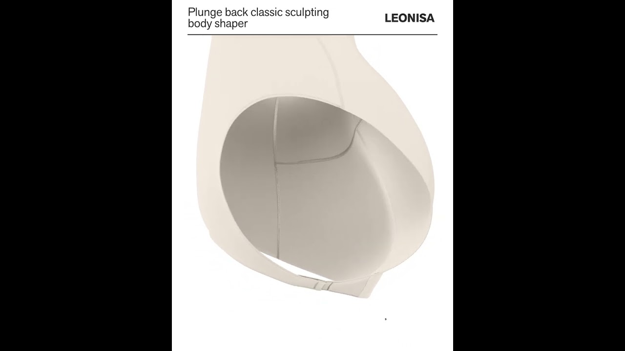 Plunge Back Classic Sculpting Body Shaper