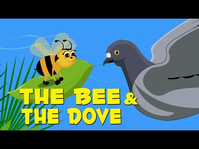 Moral Stories In English | The Bee And The Dove | English Animated Short Stories class=