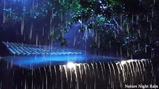 The Dance of Thunder and Terrible Rain on The Corrugated Iron Roof Helps You Fall Asleep Immediately