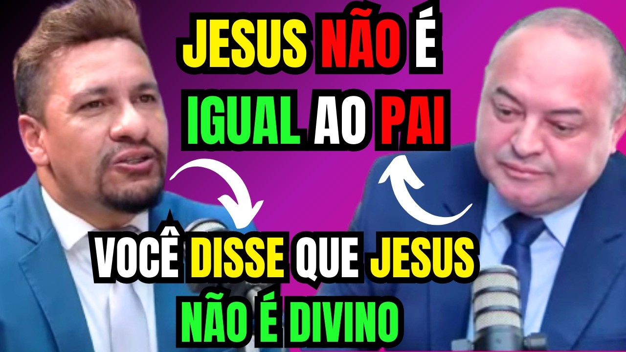 A TRINDADE É BÍBLICA? PR TRINITÁRIO ENCURRALA PR UNITARIANO EM DEBATE TEOLÓGICO.