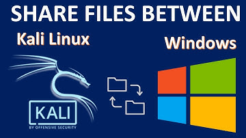How to Share Files Between Kali Linux and Windows