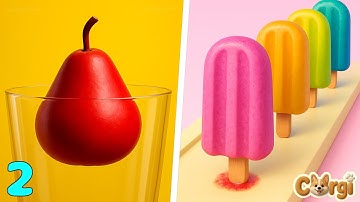 Popsicle Stack VS Blend It 3D - All Levels Satisfying Walkthrough Gameplay