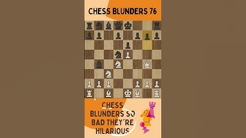 Chess Opening Blunders #76: Avoid These Common Mistakes #ChessTips  #shortsvideo  #chesscom