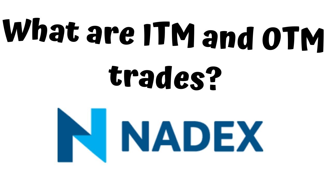 nadex demo What Are Nadex ITM and OTM Trades?