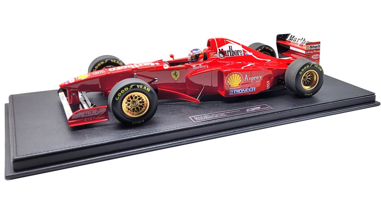 1997 Michael Schumacher Ferrari F310B 1/12 GPreplicas - YouTube
